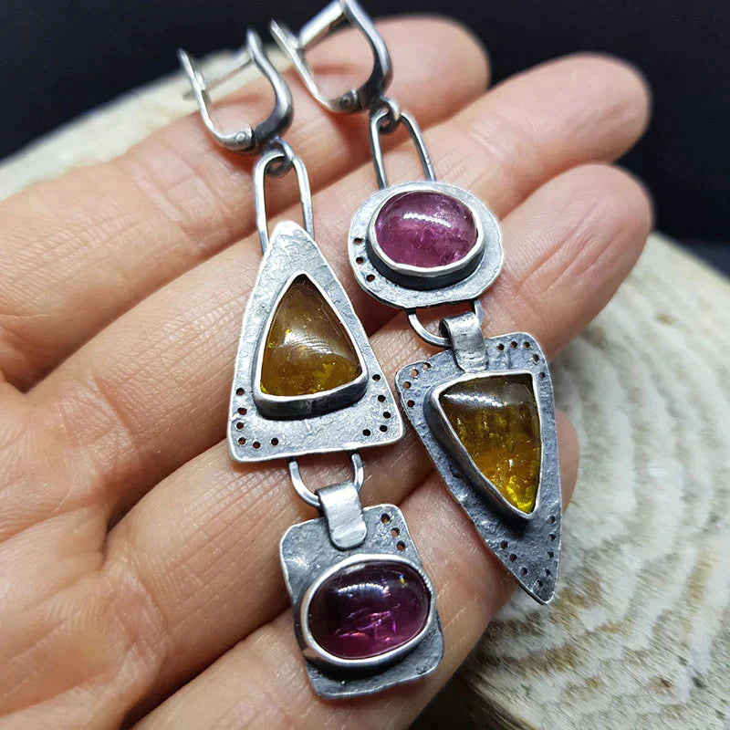 Chic - Pendientes Triángulo Vintage