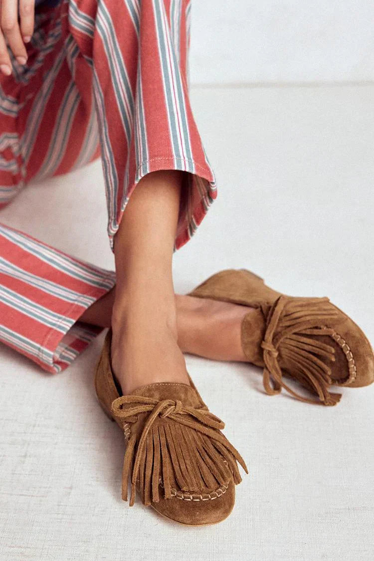 Isla™ | Mocasines Diseño en Ante