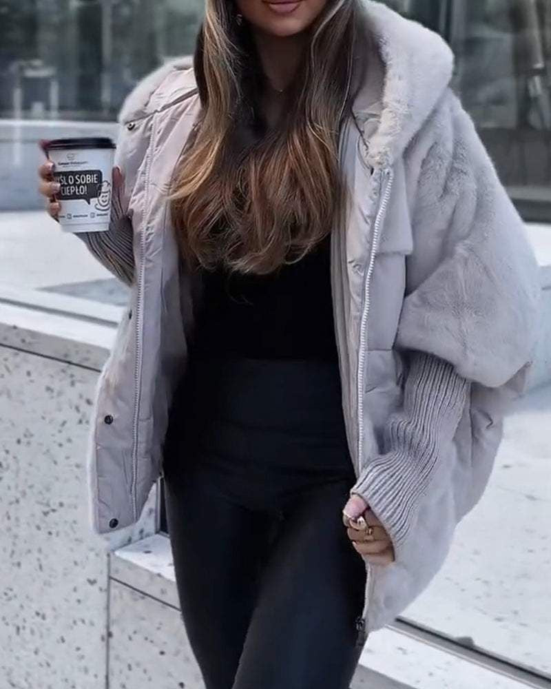 Evie | Comfortable coat with hood