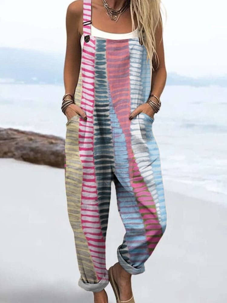 Grace | Coastal Rhythm Jumpsuit