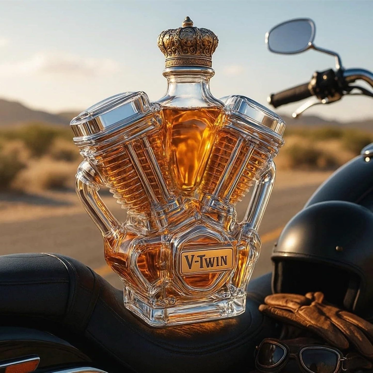 Frasco de Whisky - Edición V8