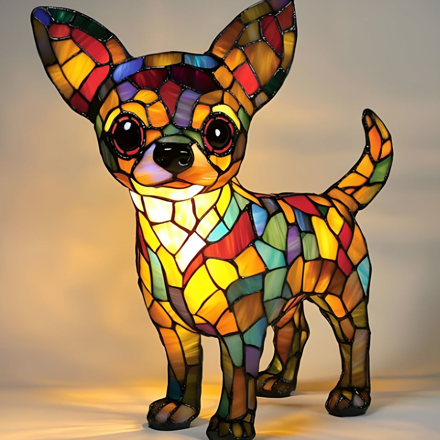 Choupette | Lámpara para perros Magisk en vidrio de colores