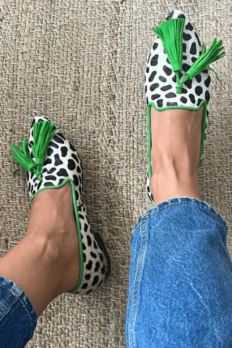 Louise™ | Mocasines con Borlas