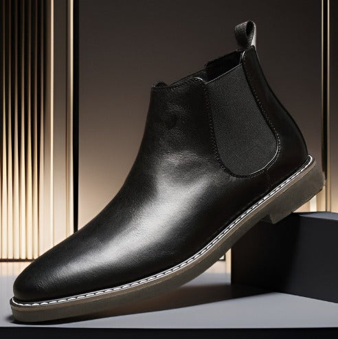 Nicolas™ | Botines Chelsea de Cuero