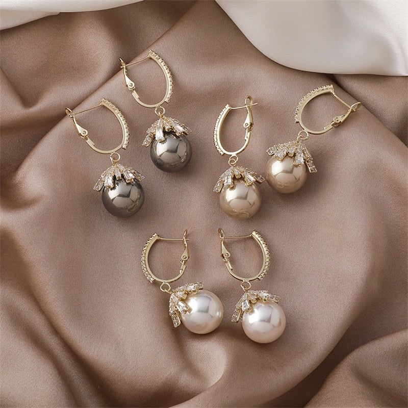 Pendientes de Perlas Malia
