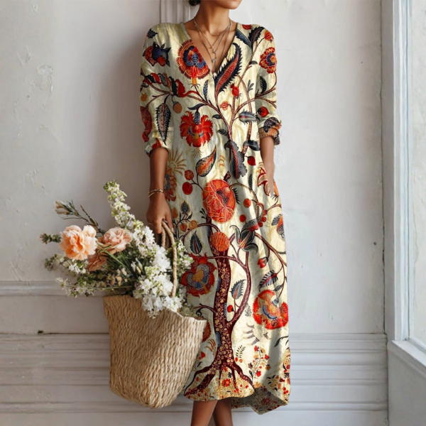Martina | Vestido Floral Bohemio