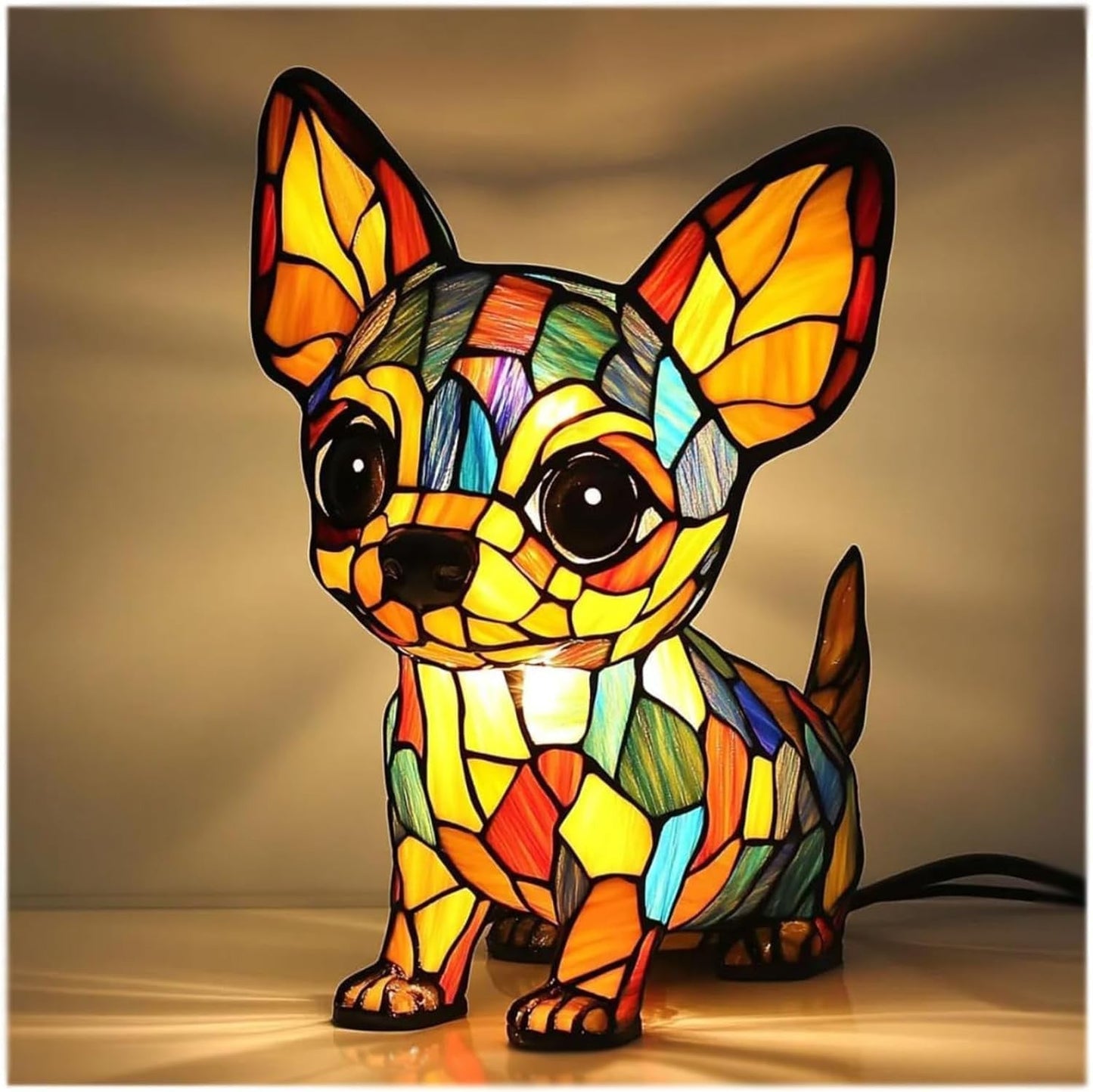 Chacha | Lámpara para perros Magisk en vidrio de colores
