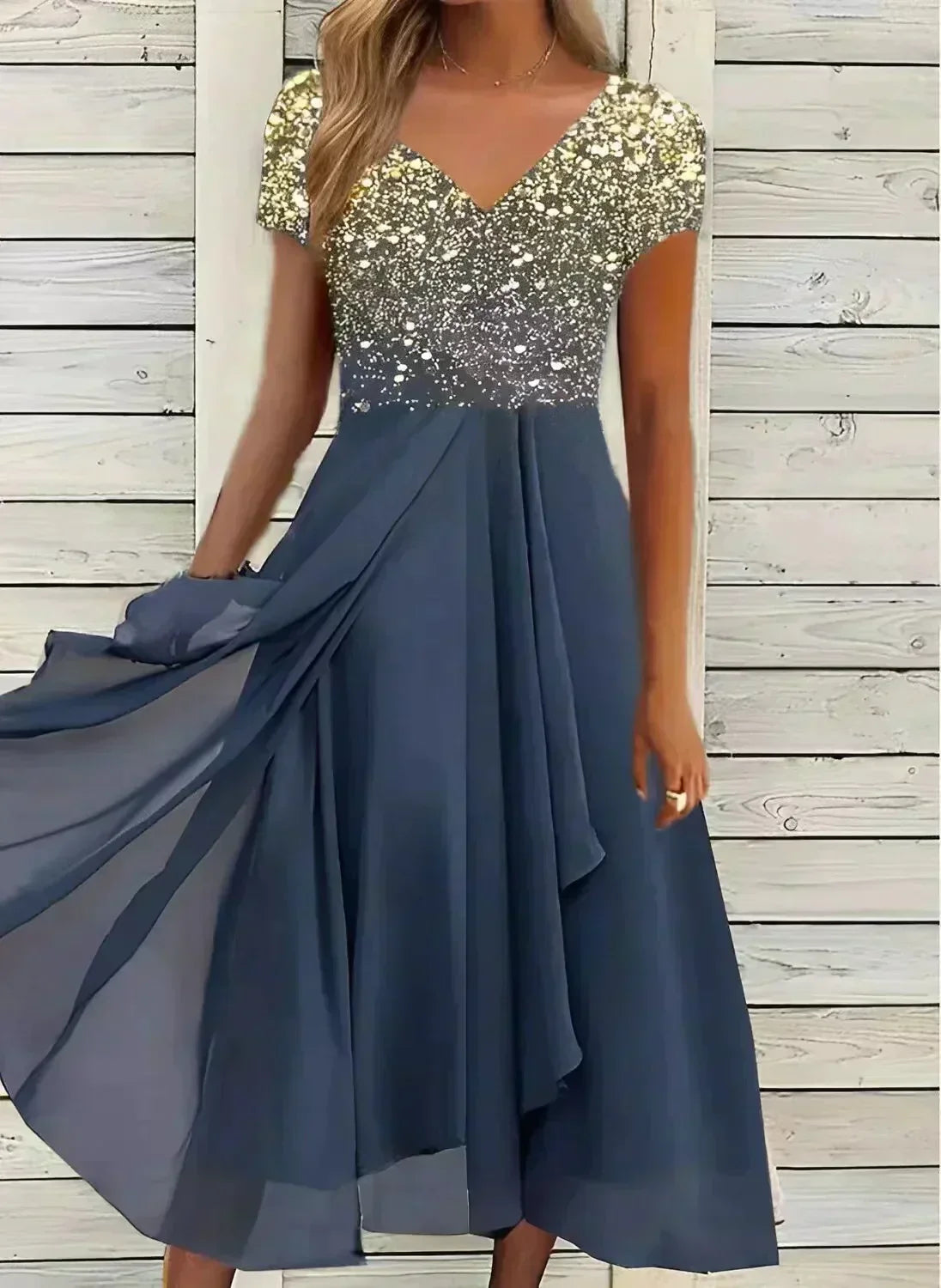 Caelina | Elegant Midi Dress