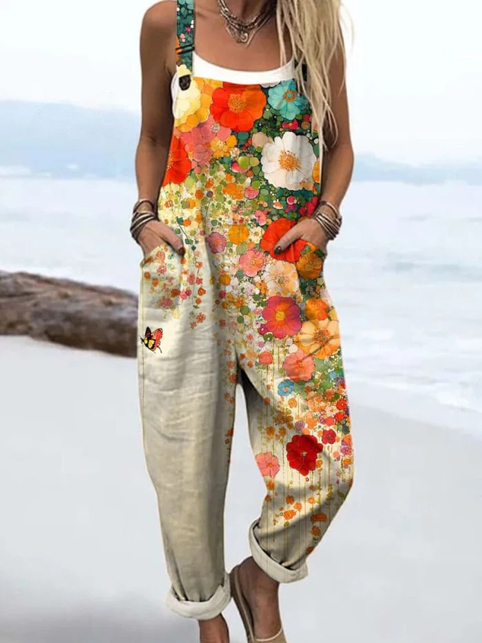 Victoria | Wildflower Breeze Jumpsuit
