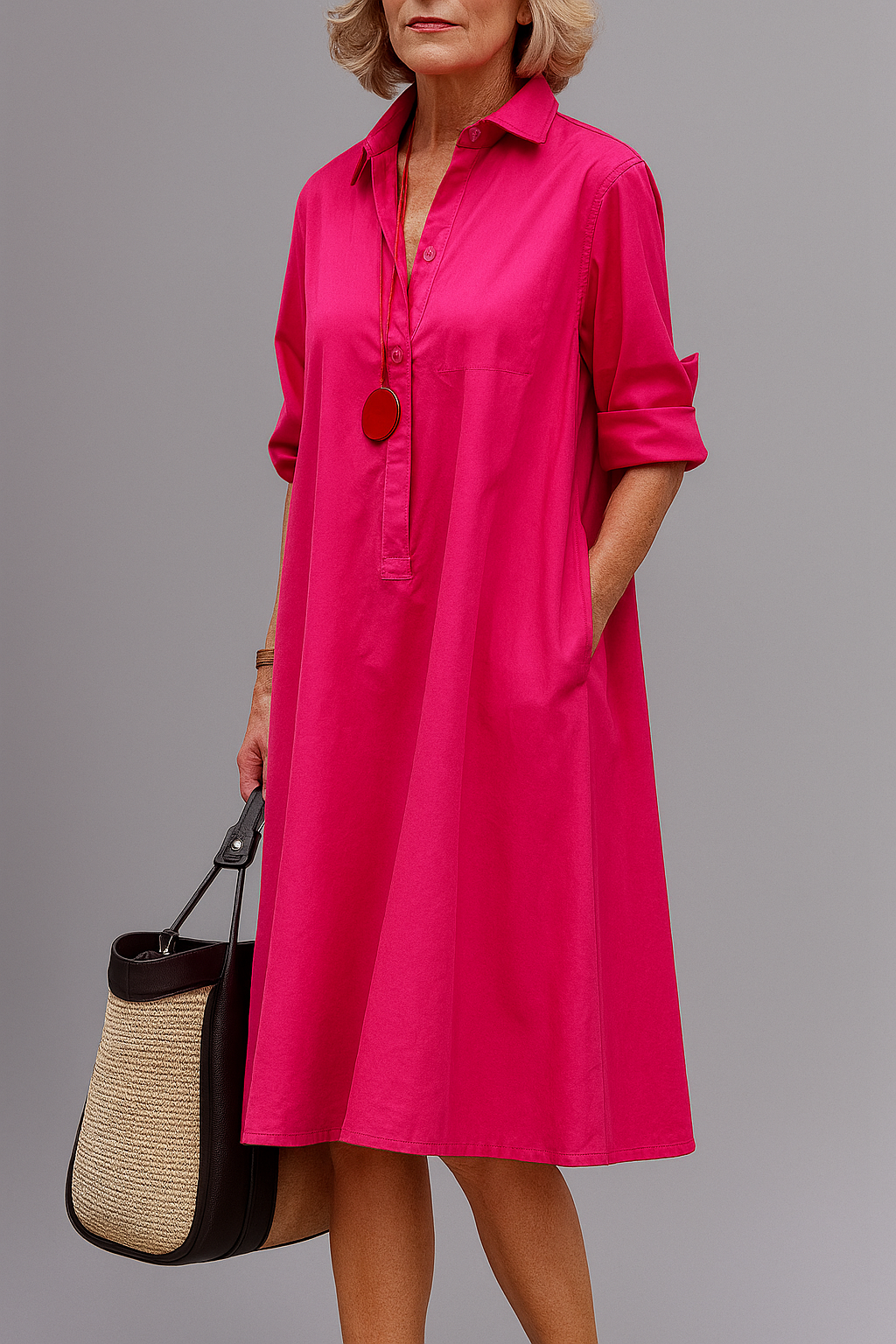 Vestido Midi cuidado y estiloso