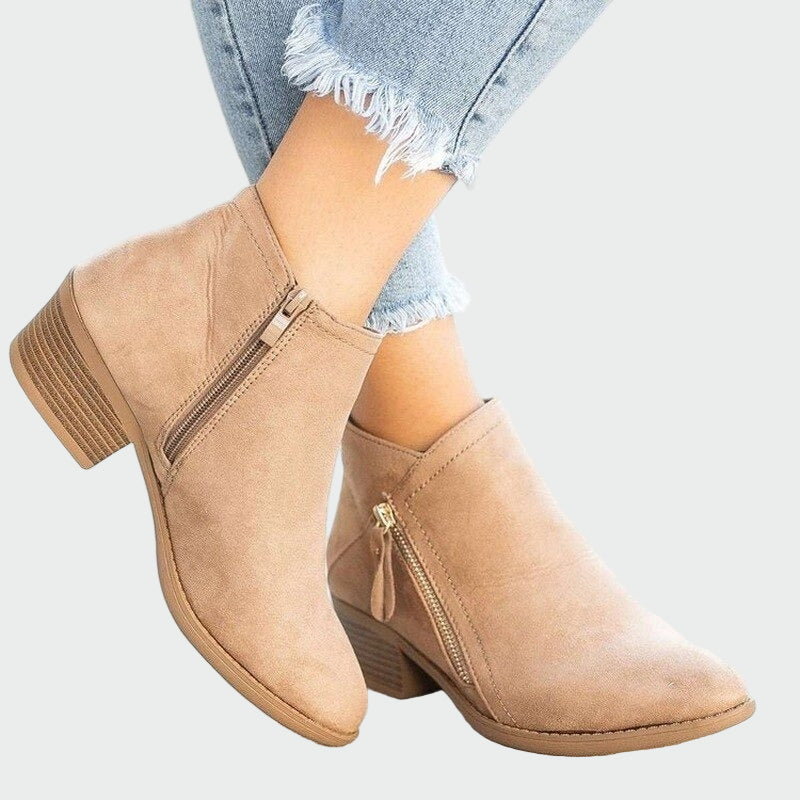 Anna | Premium Orthopedic Boots with Heel for Winter