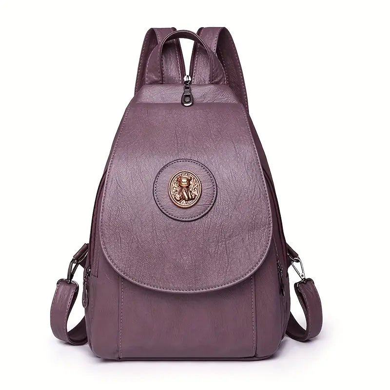 Mochila Vintage de Denim Ajustable Miras
