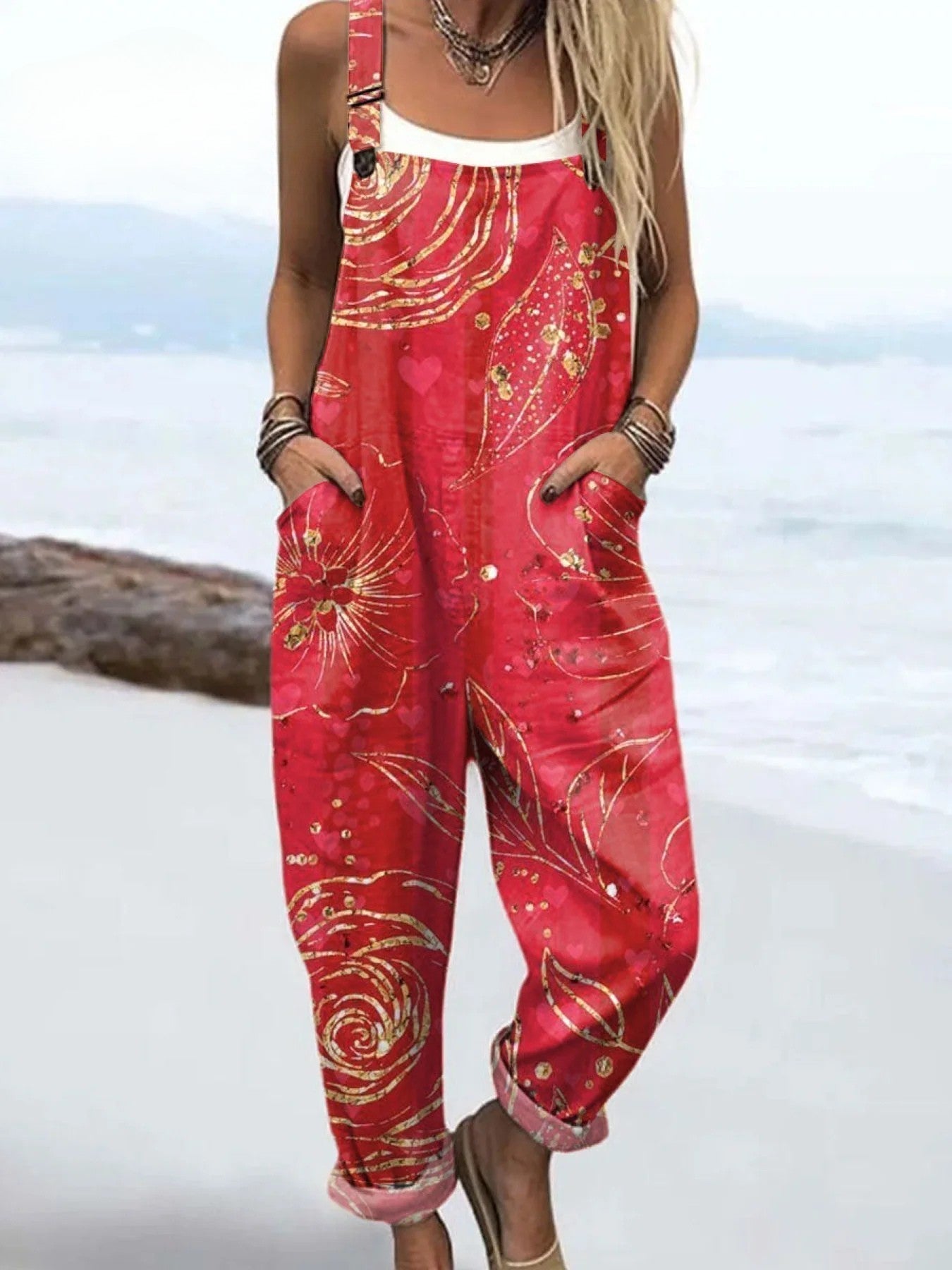 Emma | Wildflower Drift Jumpsuit