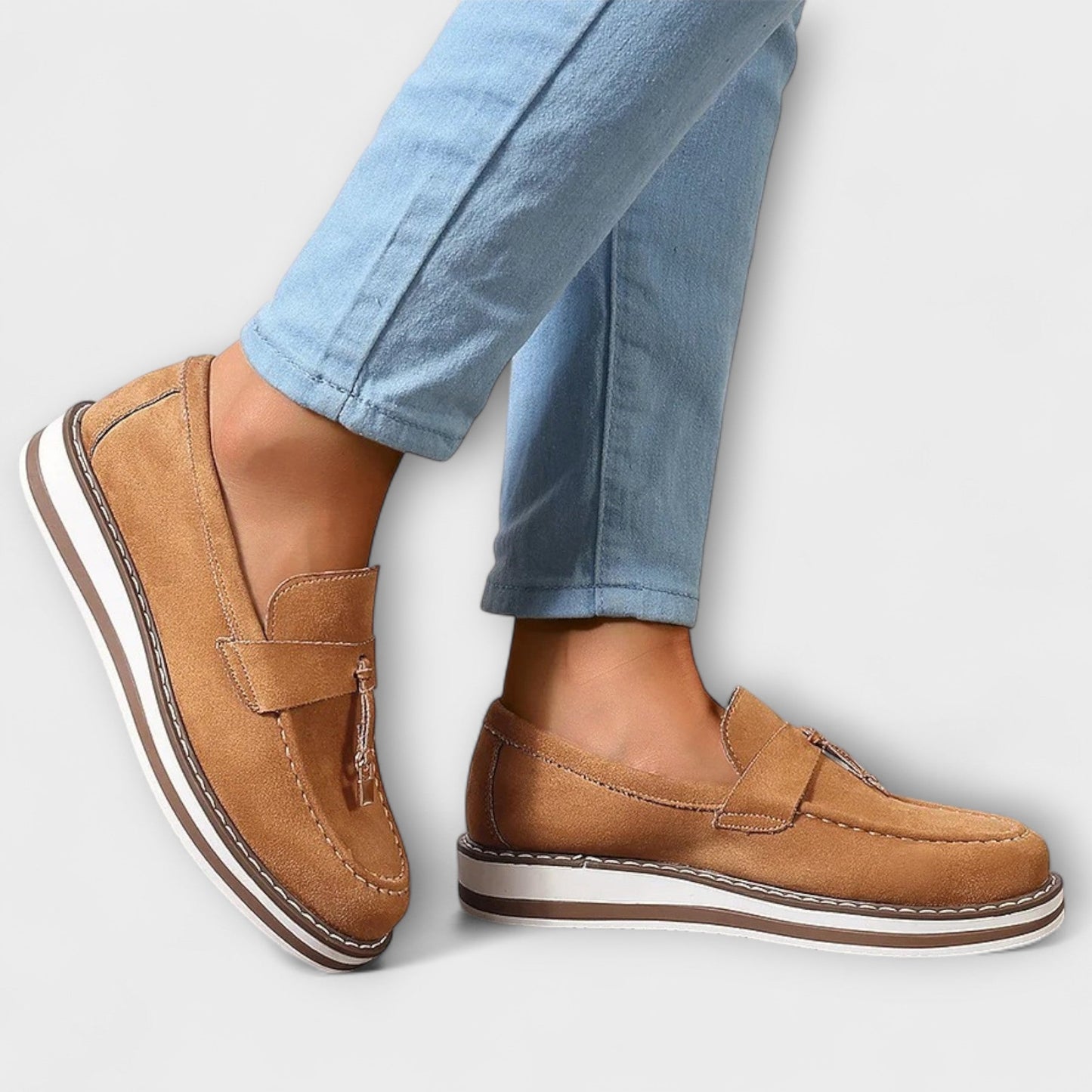 Halo™ | Mocasines Casual Redondos