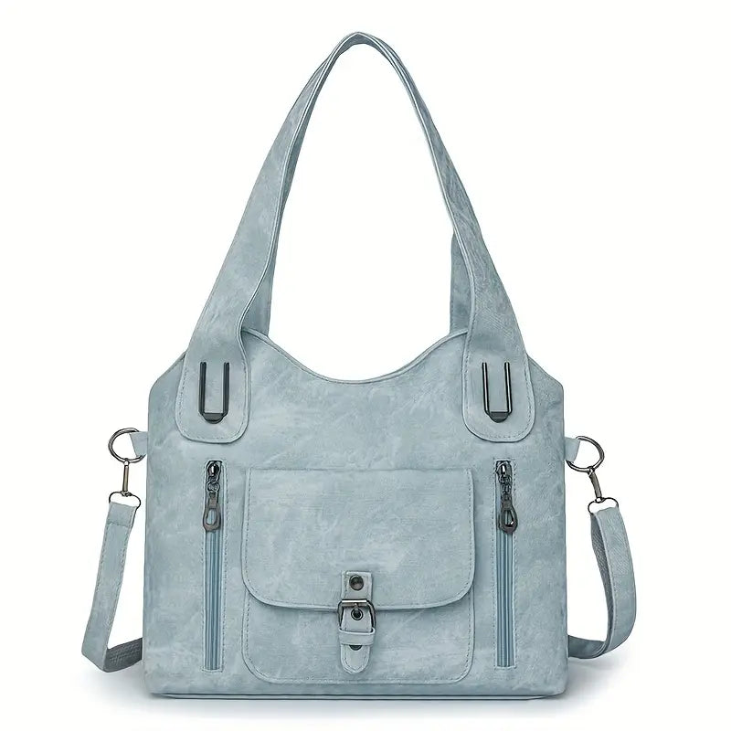 Amplia bolsa de hombro retro de Emilia