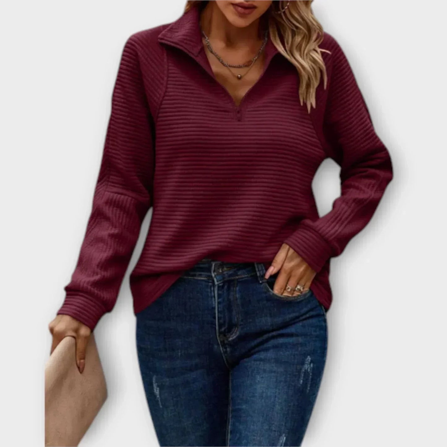Olivia | Half-Zip Jumper