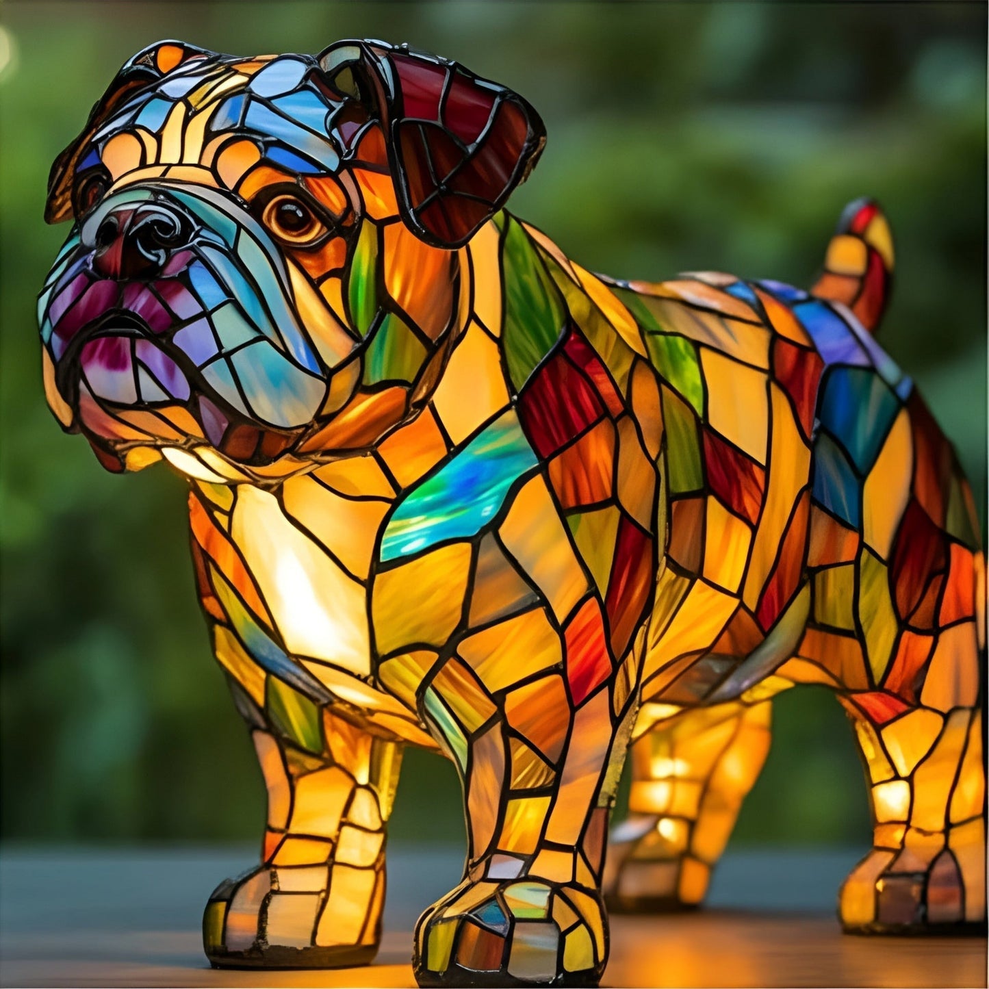 Thor | Lámpara para perros Magisk en vidrio de colores