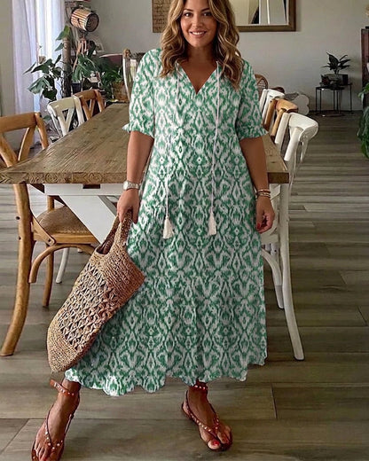 Rosalind | Vestido Boho de Cobertura para el Abdomen