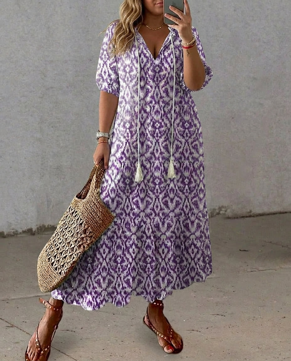 Rosalind | Vestido Boho de Cobertura para el Abdomen