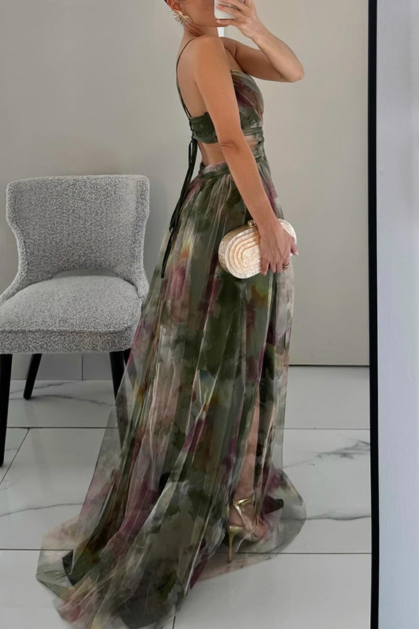 Madeline | Vestido Maxi Floral para una Elegancia Sin Esfuerzo