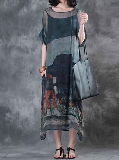 Thalia | Classic Midi Dress of Timeless Elegance