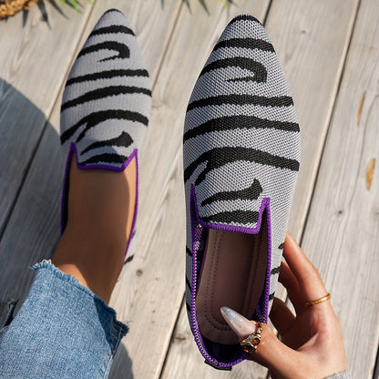Nora™ | Mocasín Cebra