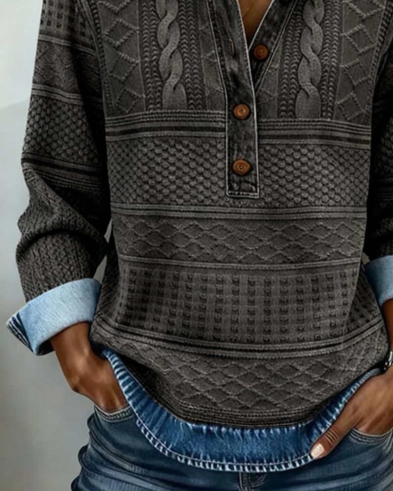 Gwen | Relaxed Half-Breasted Jumper