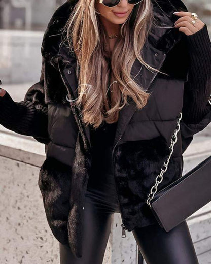 Evie | Comfortable coat with hood