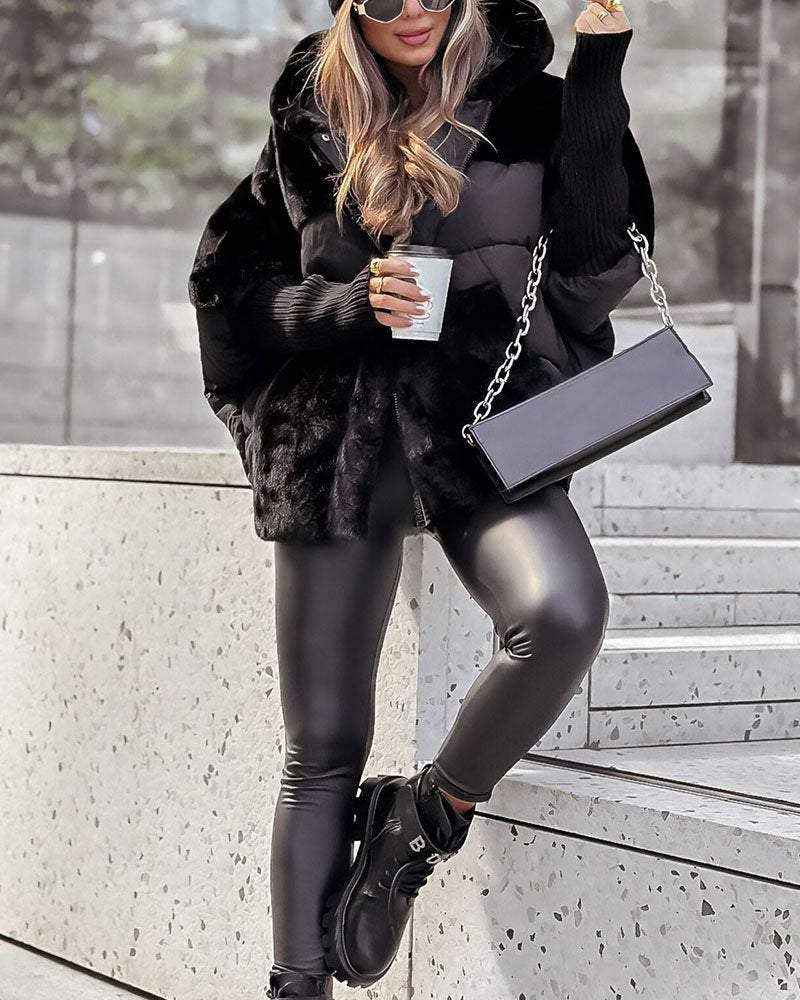 Evie | Comfortable coat with hood