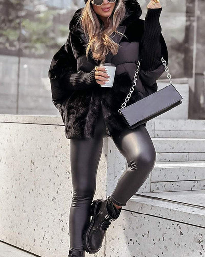 Evie | Comfortable coat with hood