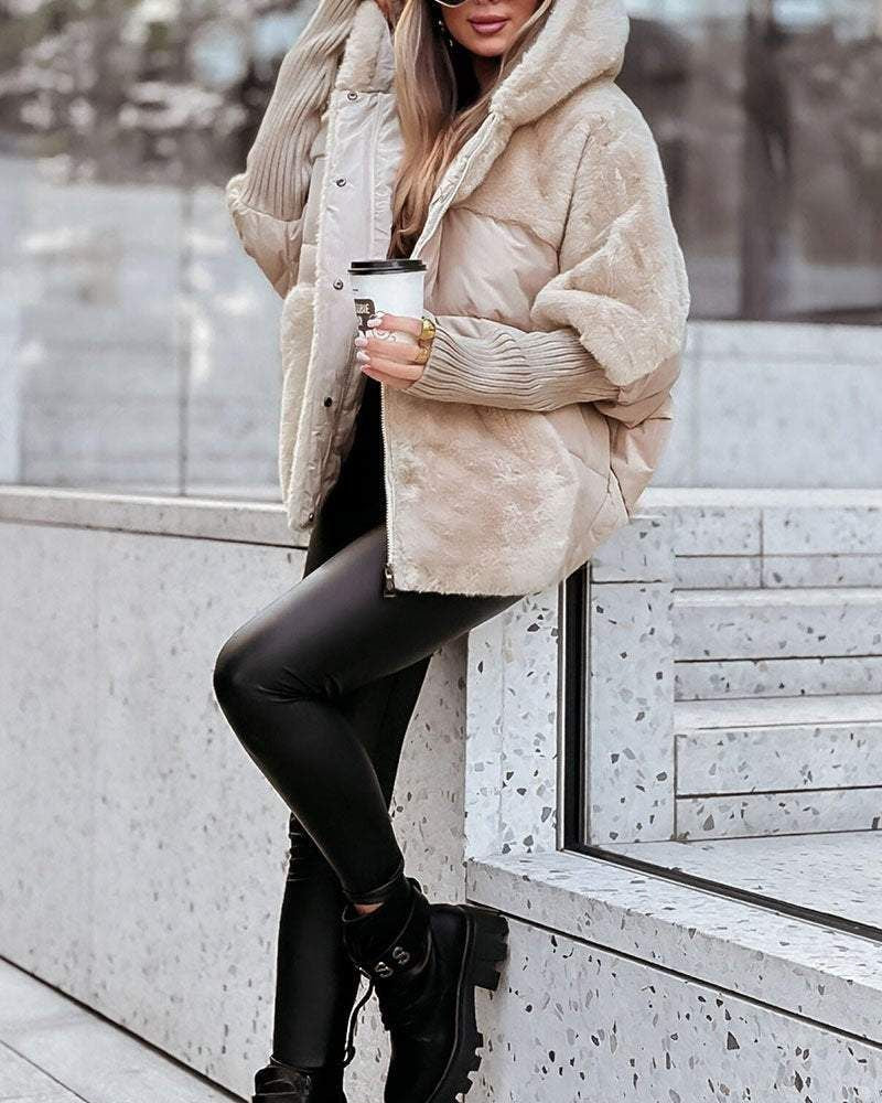 Evie | Comfortable coat with hood
