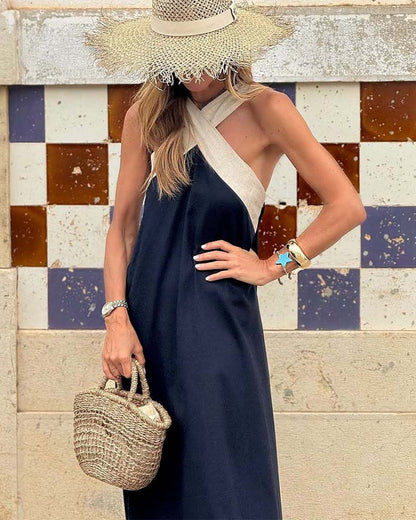 Serena™ Cross Neck Dress