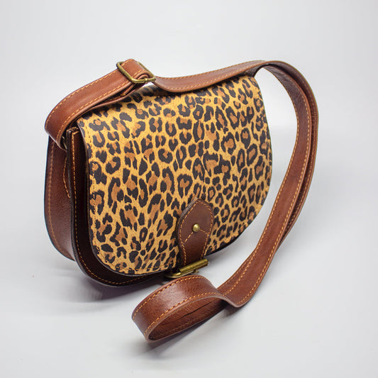 Bolso de Hombro con Estampado de Animales