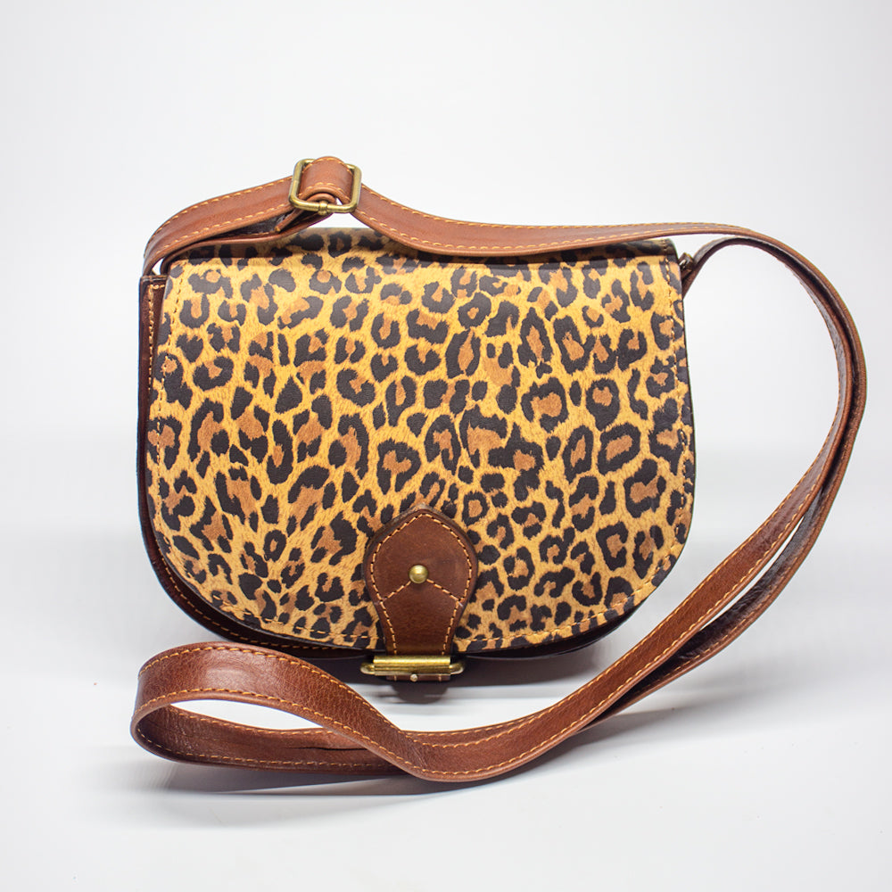 Bolso de Hombro con Estampado de Animales