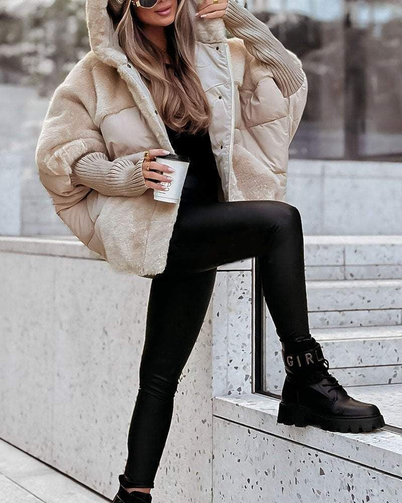 Evie | Comfortable coat with hood