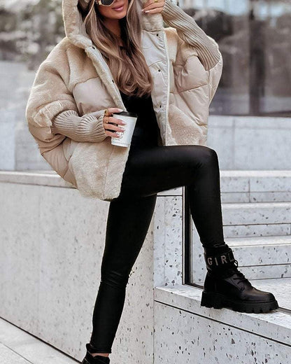 Evie | Comfortable coat with hood