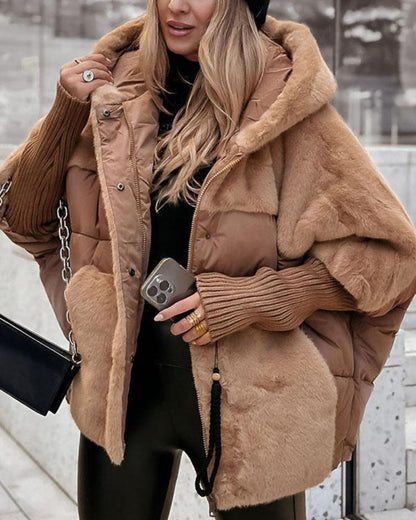 Evie | Comfortable coat with hood