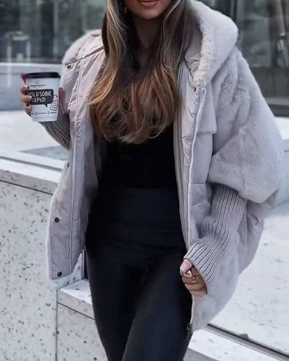 Evie | Comfortable coat with hood