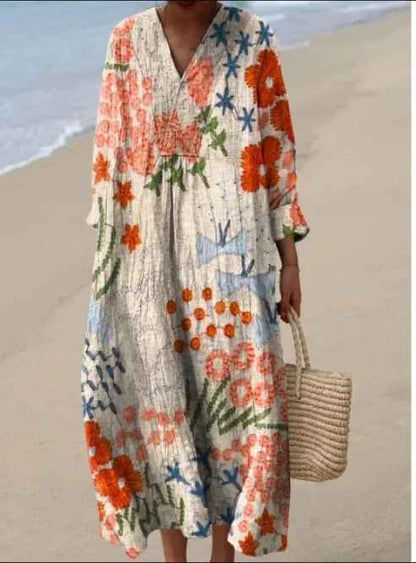 Vestido estampado brisa de verano