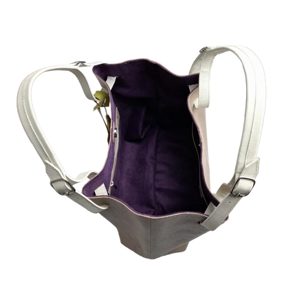 Bolso de mano Adelle Taupe para mujer de cuero