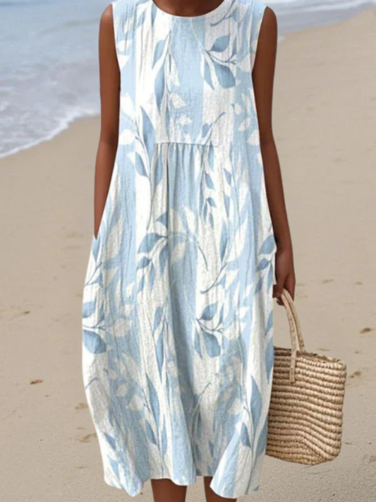 Joy | Vestido Midi Hoja