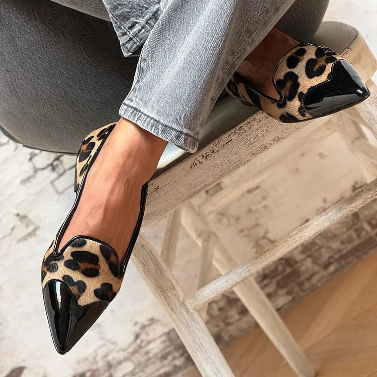 Margaux™ | Mocasines Leopardo
