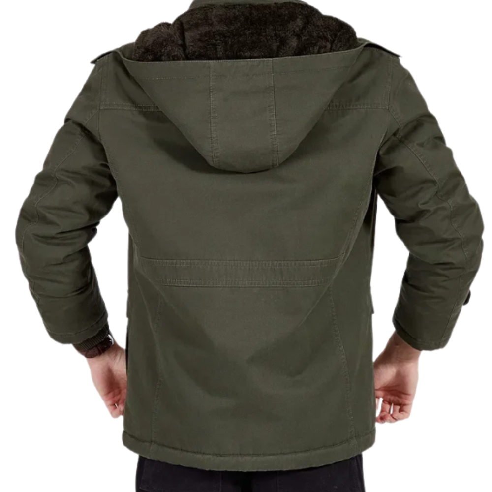 Elegant padded bomber jacket