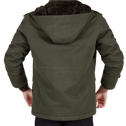 Elegant padded bomber jacket