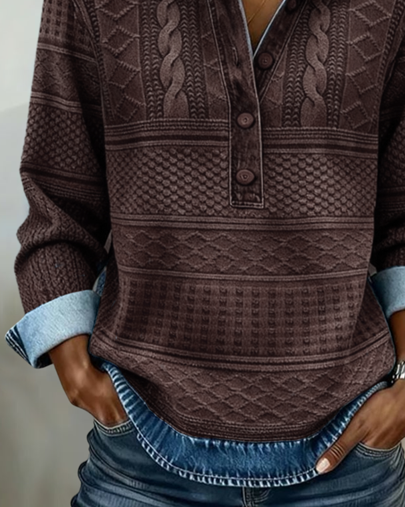Gwen | Relaxed Half-Breasted Jumper