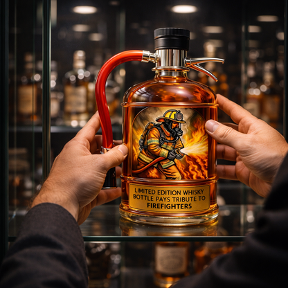 Botella de Whisky - Edición Extintor de Incendios