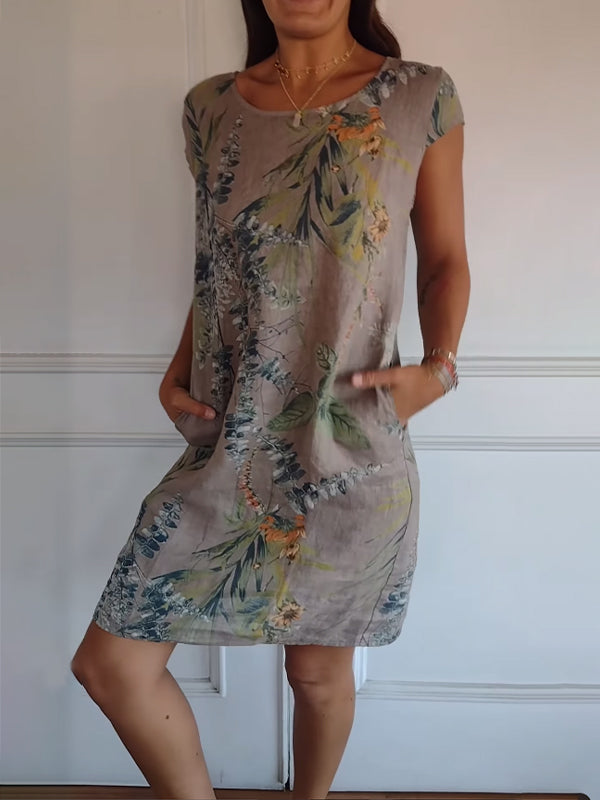 Lillian™ - Relaxed Fit Printed Dress