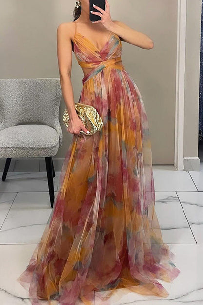 Madeline | Vestido Maxi Floral para una Elegancia Sin Esfuerzo