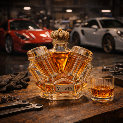 Frasco de Whisky - Edición V8