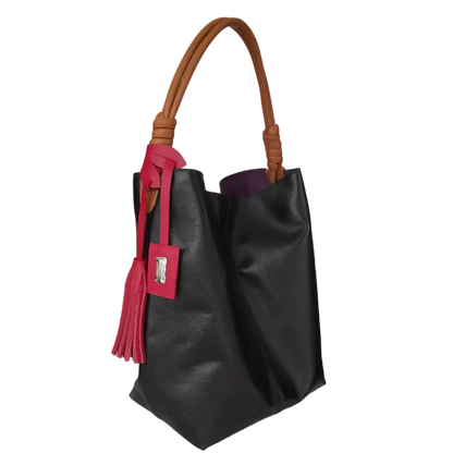 Leah Black Women's Leather Bag